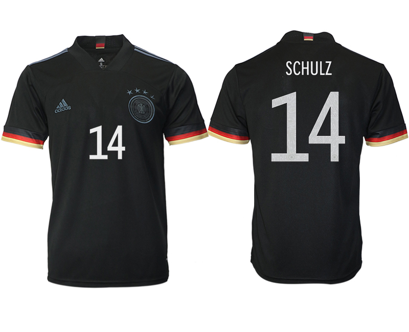 Men 2021 Europe Germany away AAA version #14 soccer jerseys